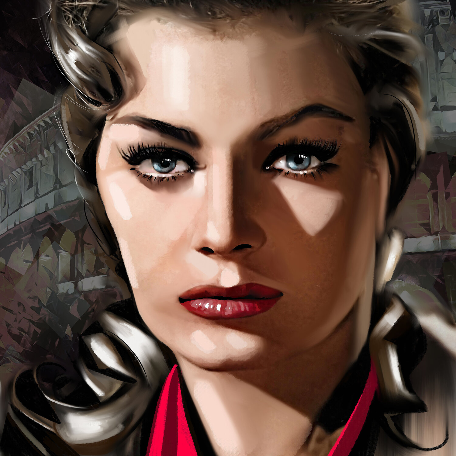 Anita Ekberg 1 by Ira Tsantekidou 2022
