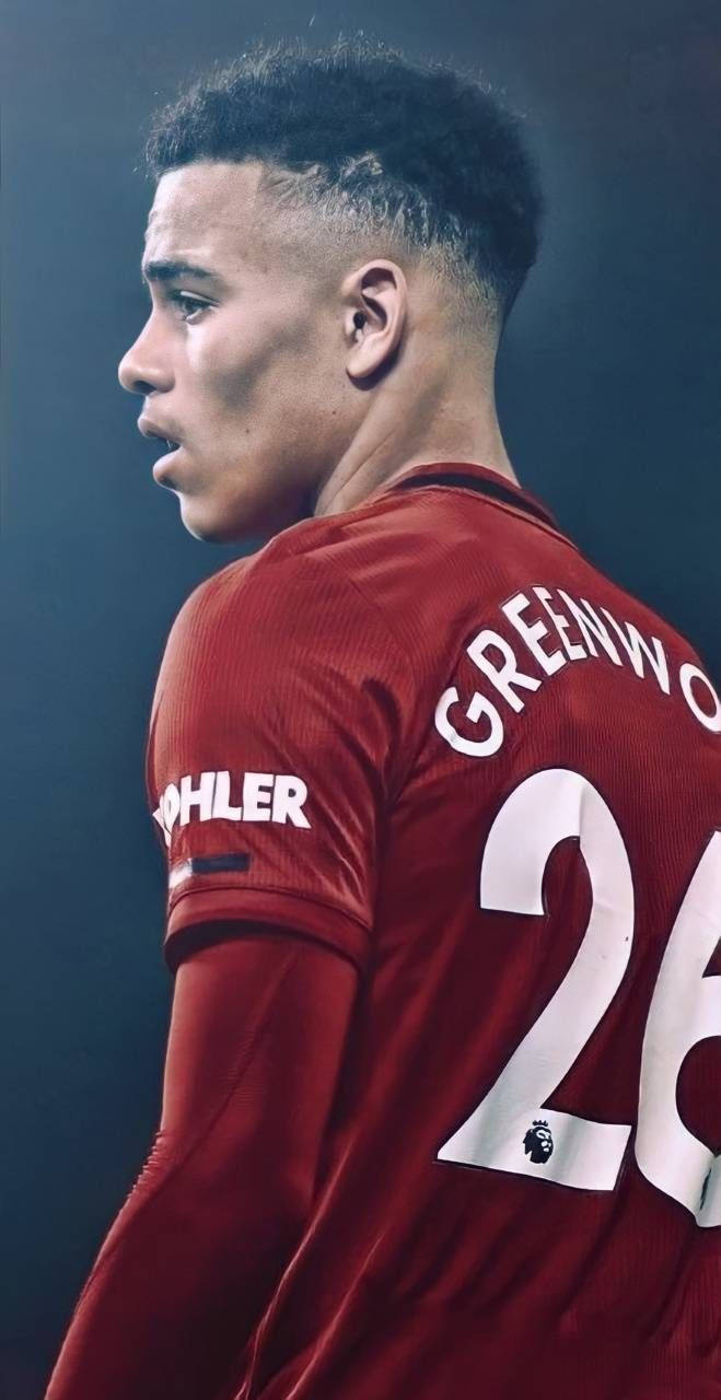Download Mason Greenwood Back Wallpaper