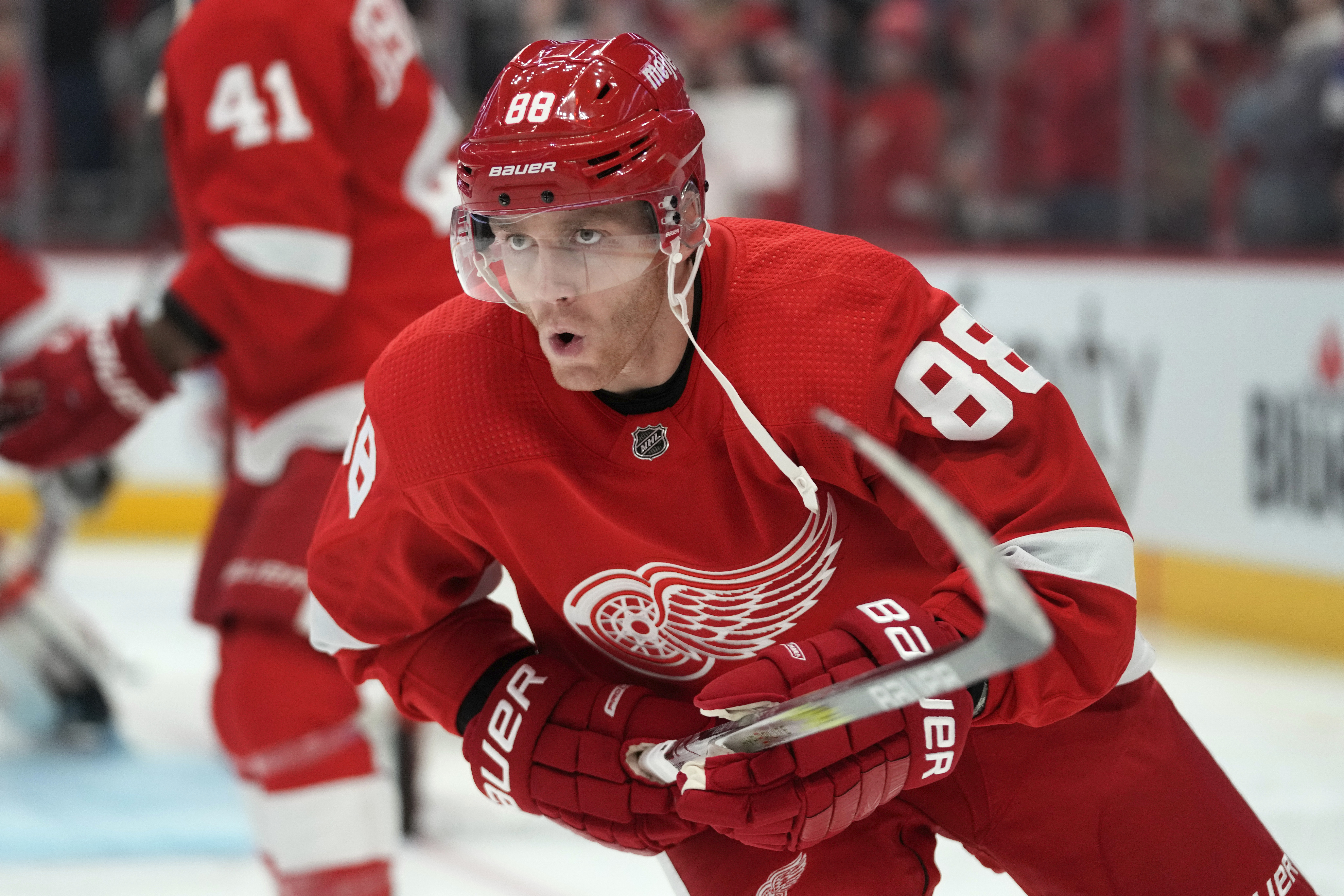 Patrick Kane's Red Wings debut