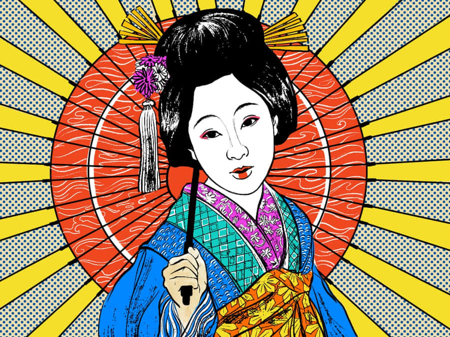 Japanese Pop Art Wallpaper