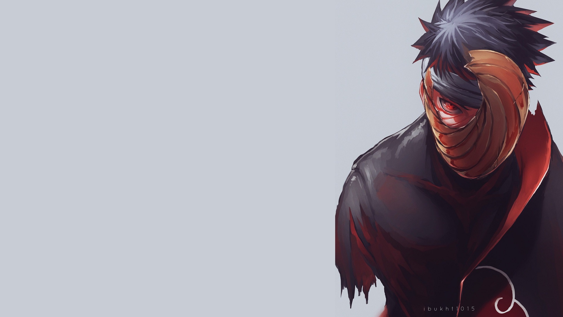 Wallpaper mask, Naruto, Naruto, Obito