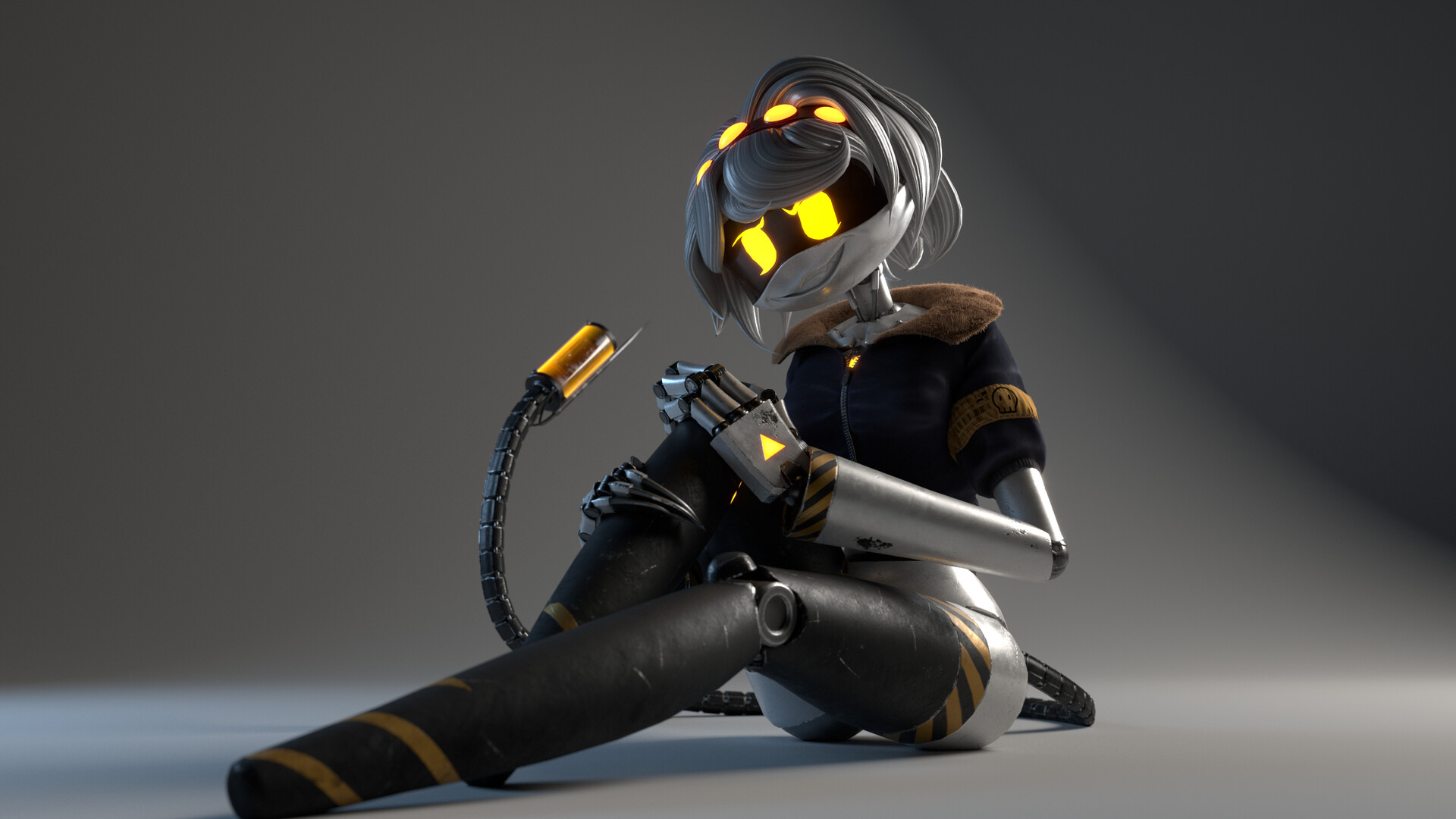 V murder drones fan art