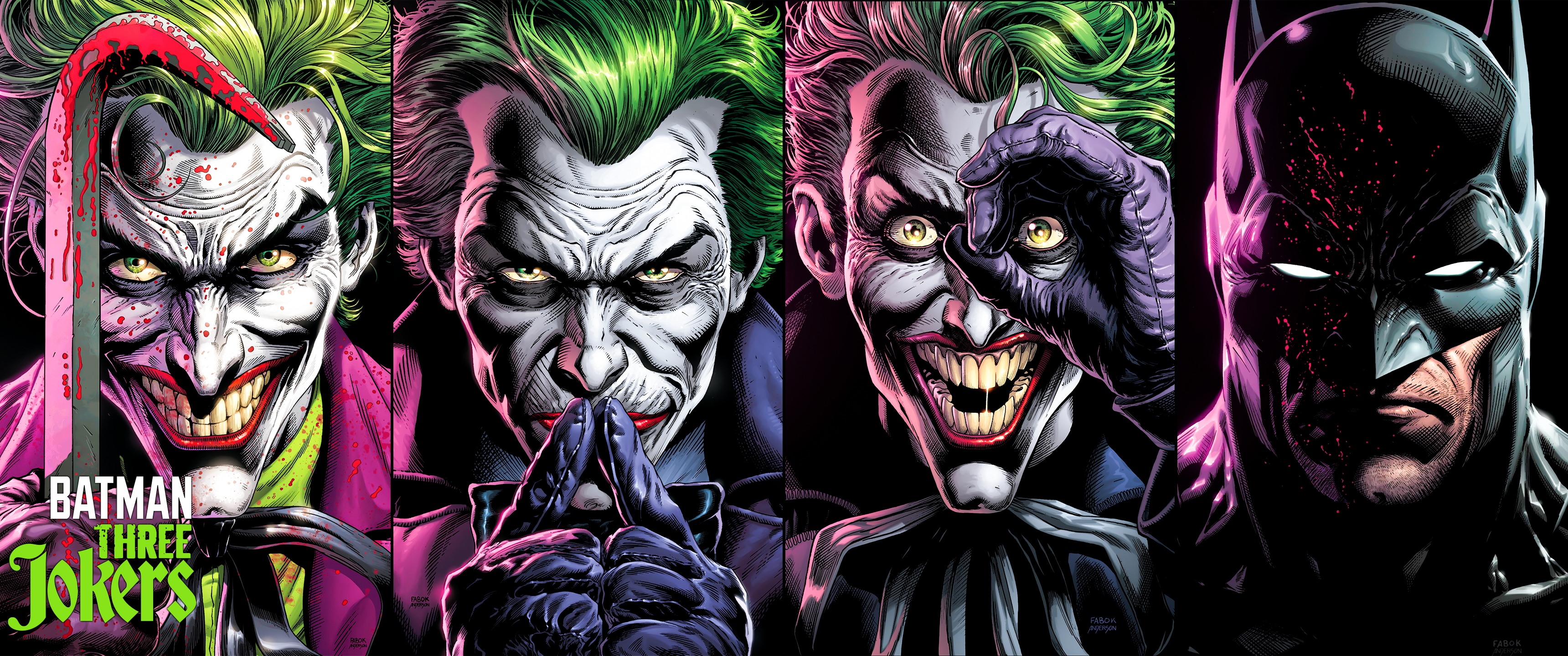 Batman Three jokers [3440x1440], r