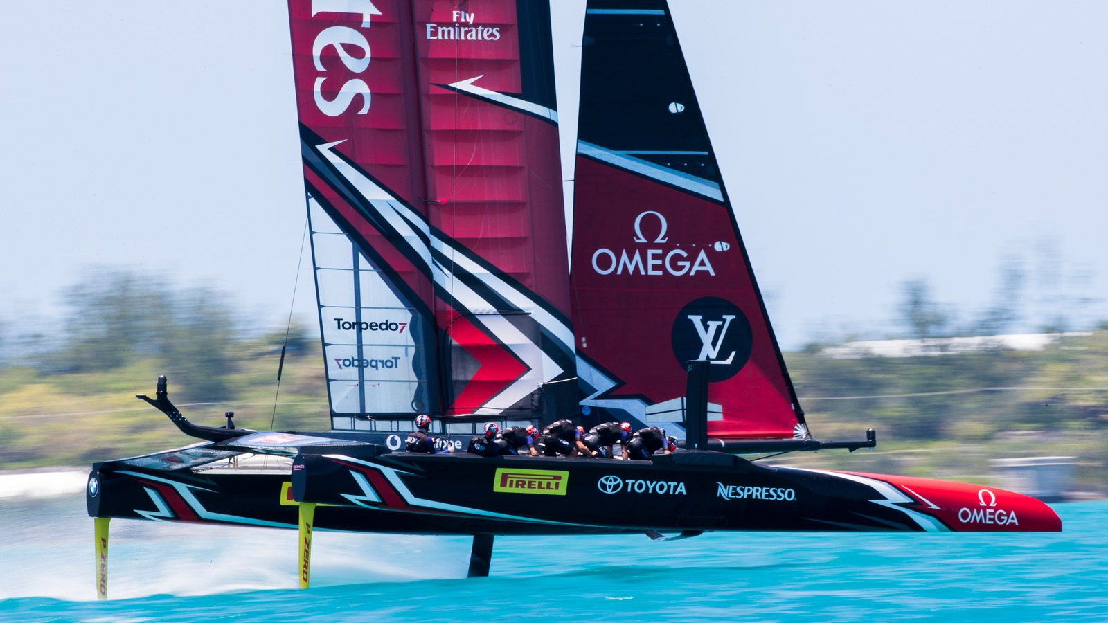 The best photo from the 35th America's Cup