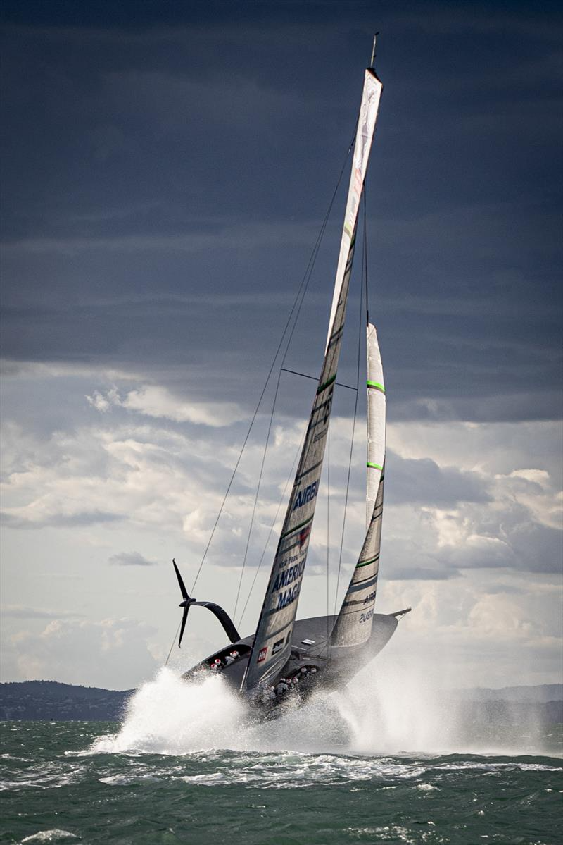 America's Cup: American Magic gets into