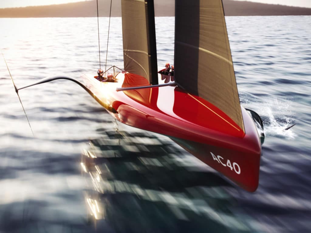 The Terms of America's Cup 37. Sailing