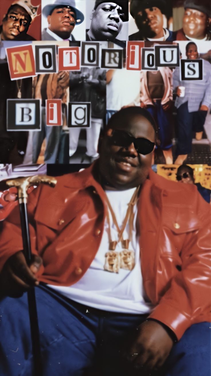 Biggie smalls, 90s rap aesthetic, 2pac