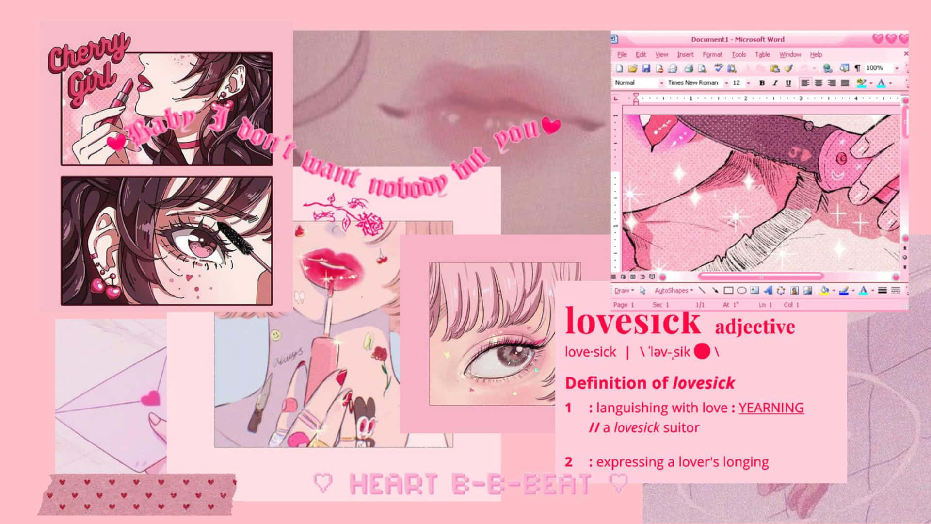 Download Soft Pink Anime Aesthetic