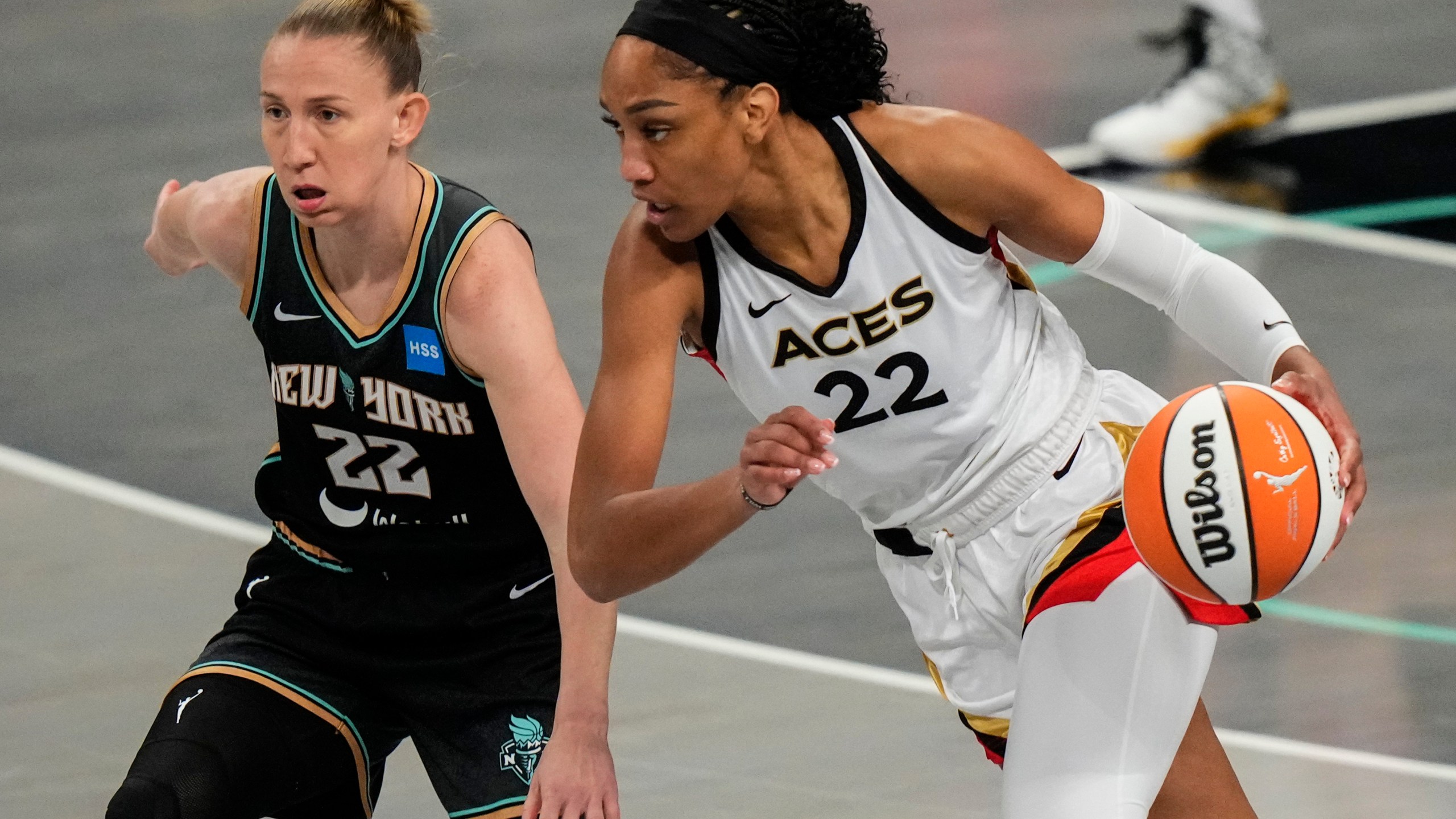 WNBA champion Aces built for a three