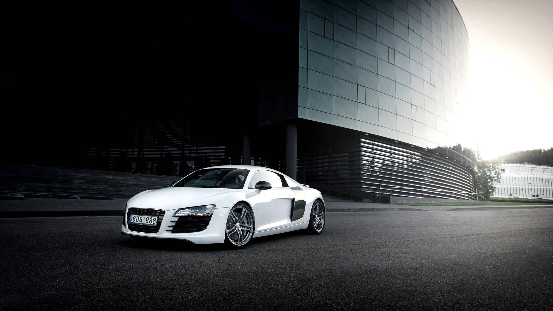 Download free White Audi R8 Car