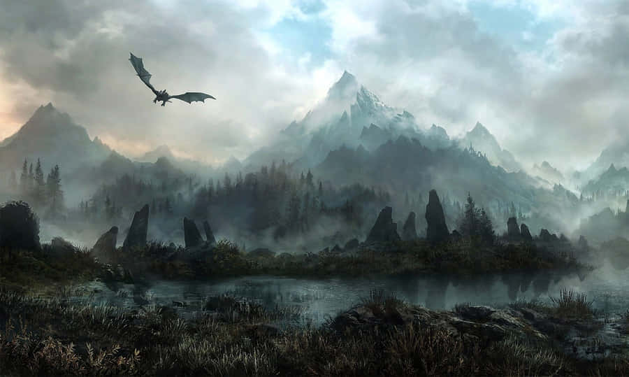 Skyrim Landscapes Wallpaper