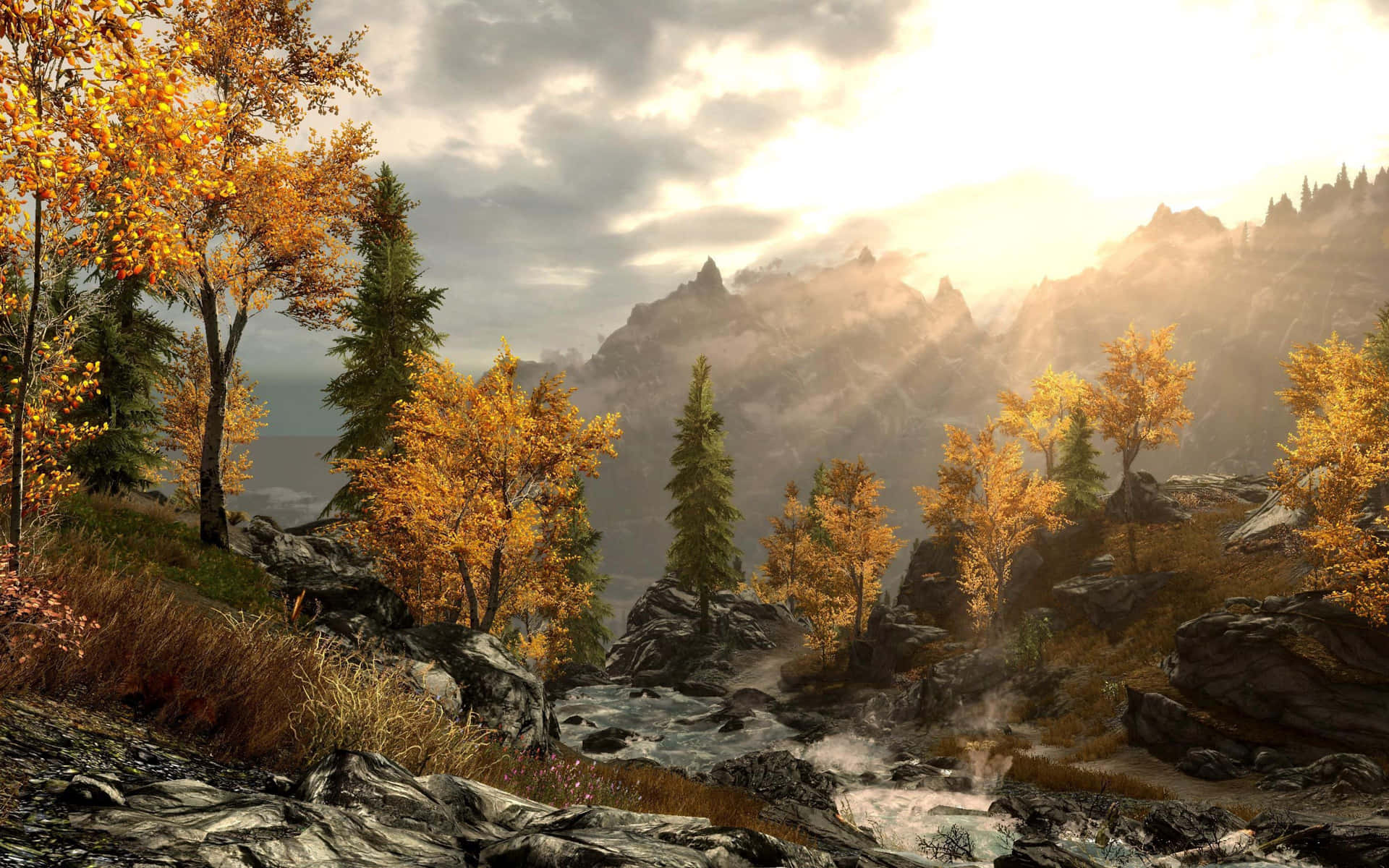 Skyrim Landscape Wallpaper