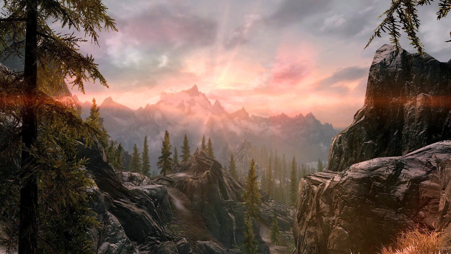 Skyrim Scenery HD Wallpaper • GamePhD