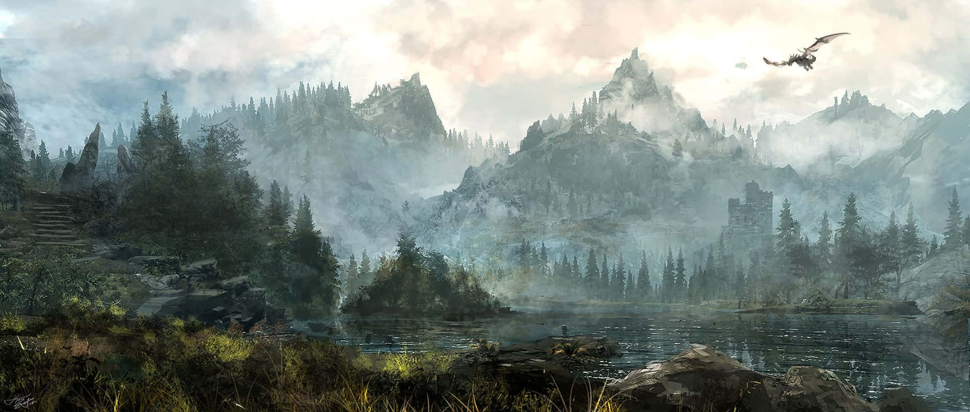 in Skyrim Wallpaper