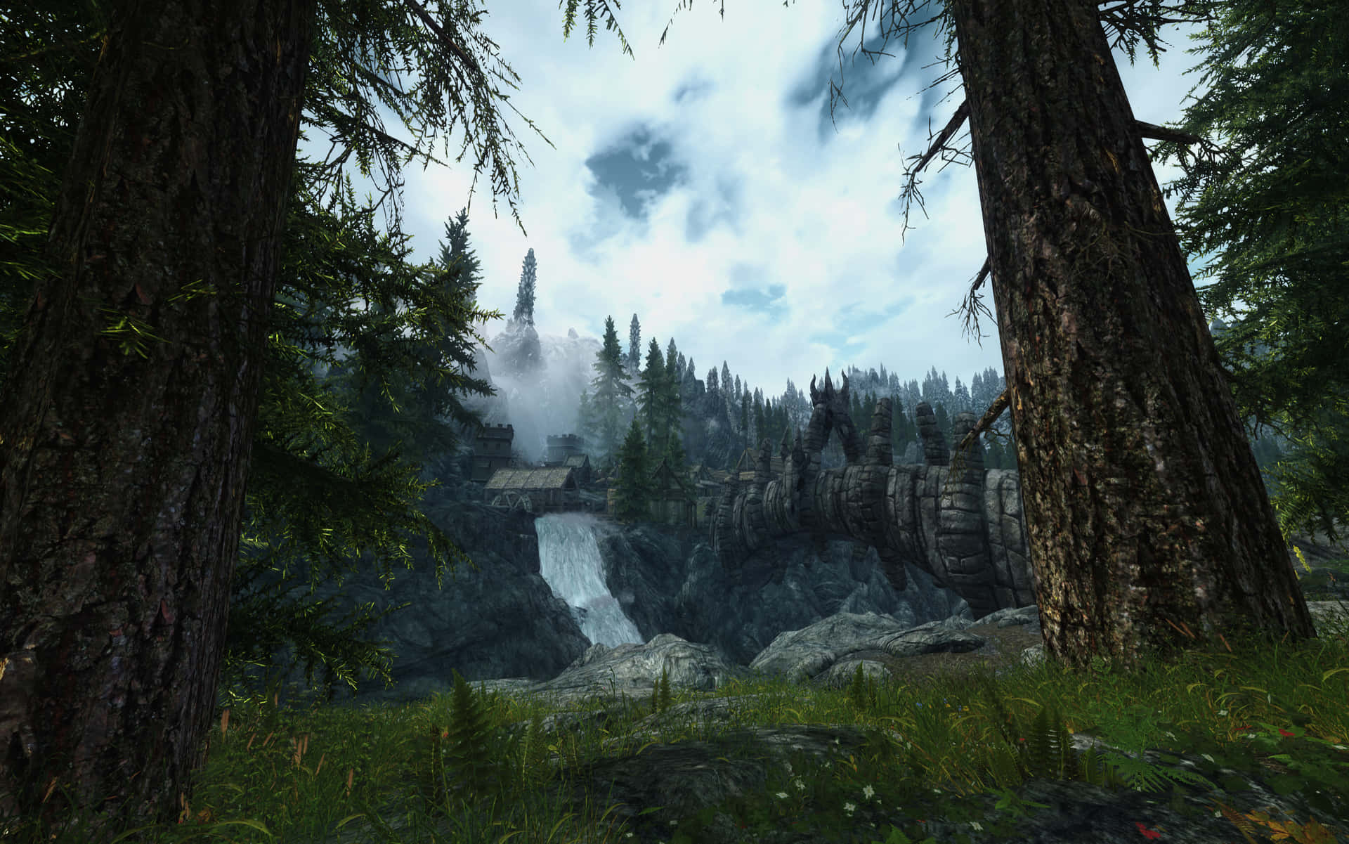 Skyrim Landscape Wallpaper