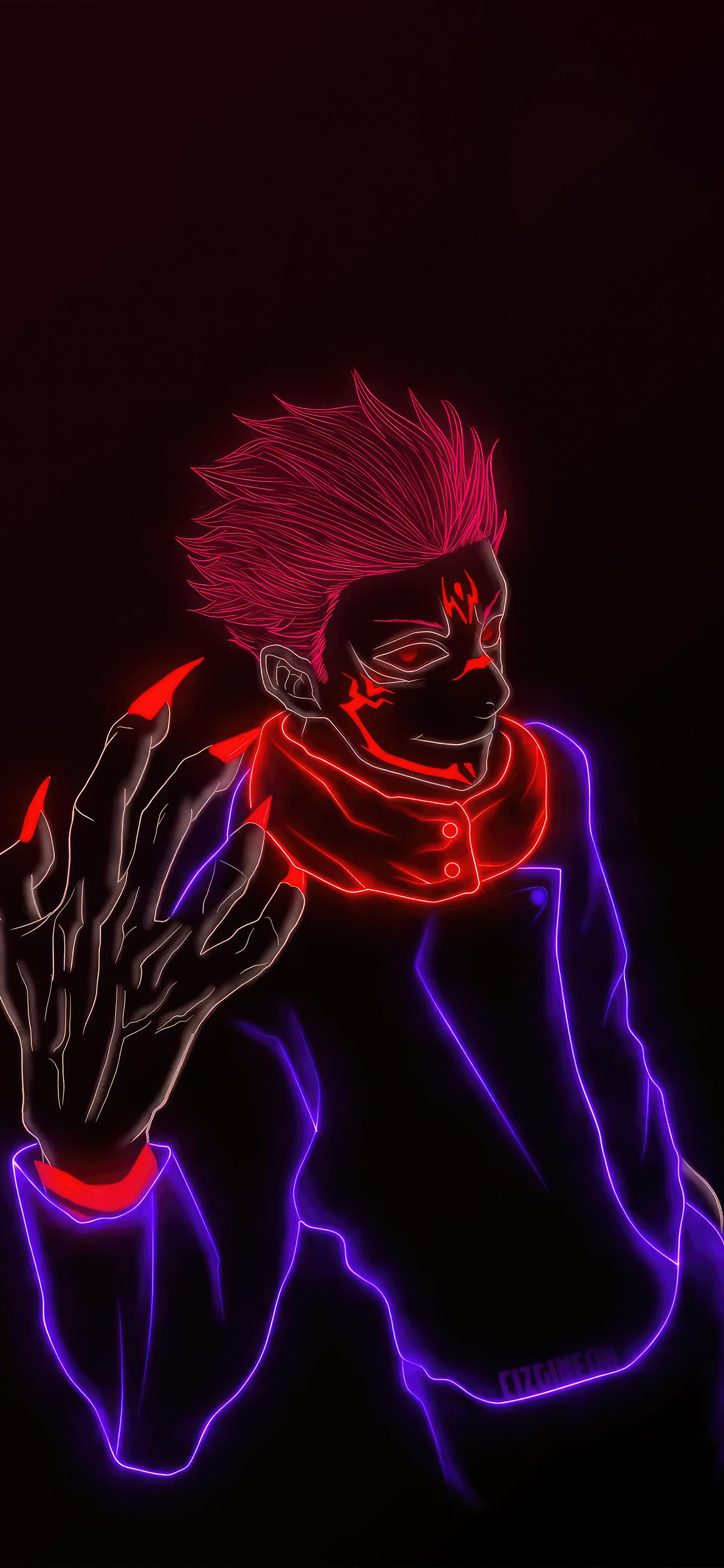 Sukuna Jujutsu Kaisen iPhone