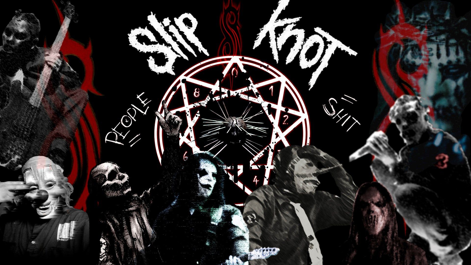 Slipknot, Band wallpaper, Goth wallpaper