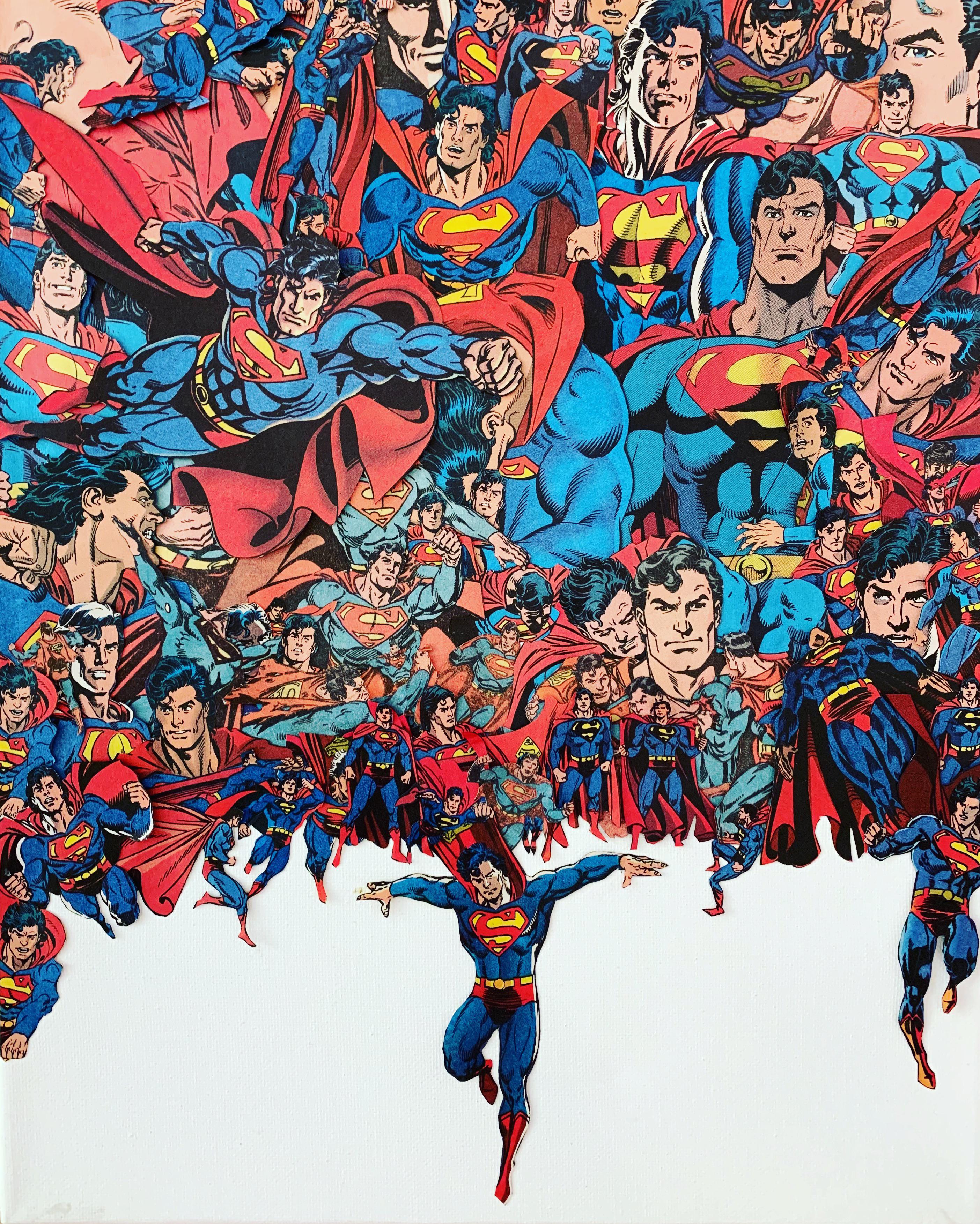 Superman. A collage I created