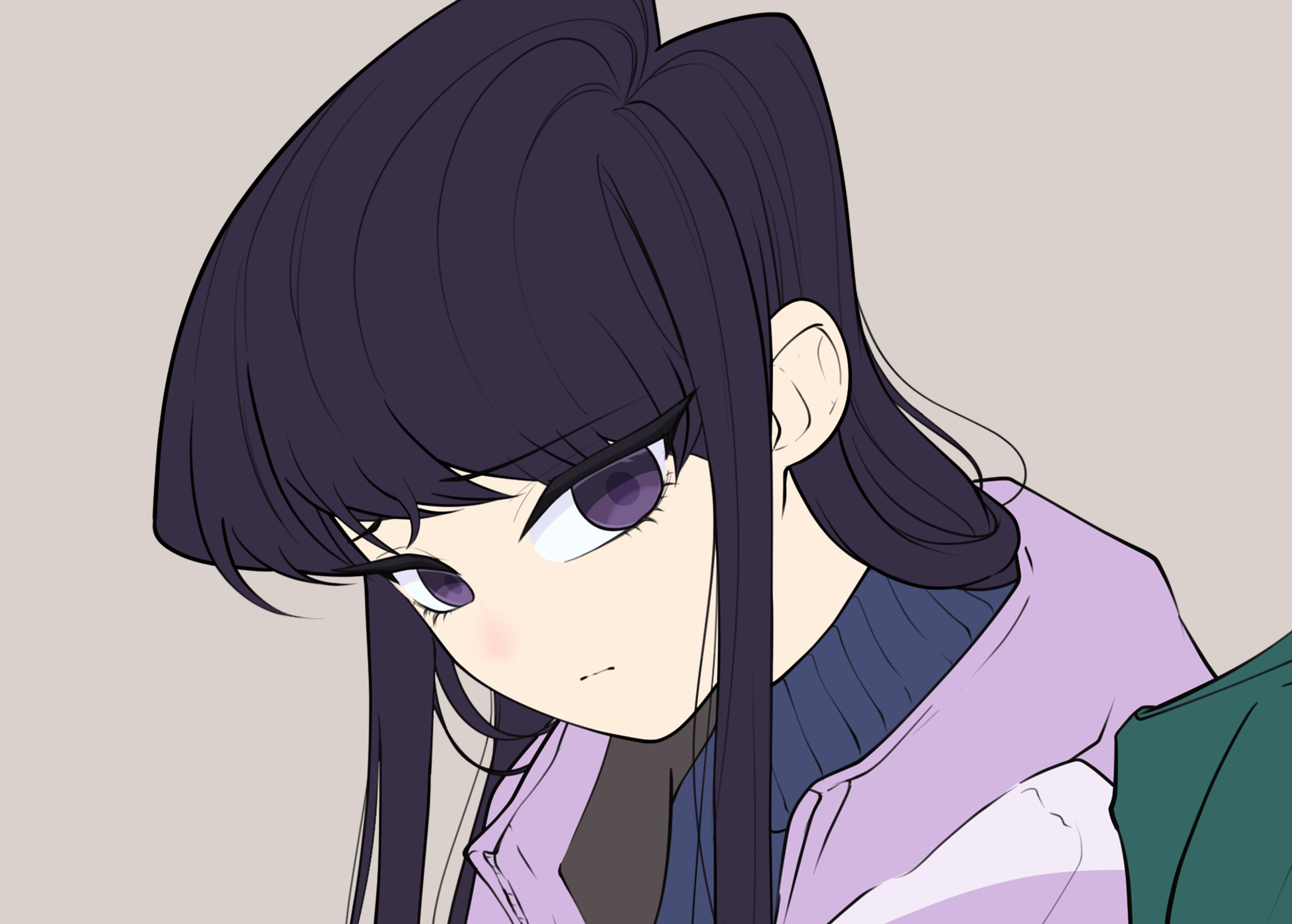 Anime Komi Can't Communicate 4k Ultra