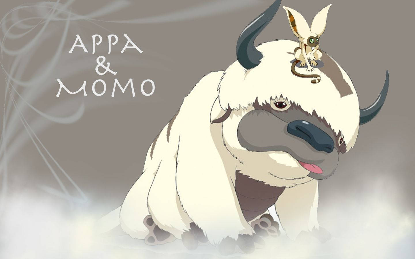 Download Appa And Momo Wallpaper