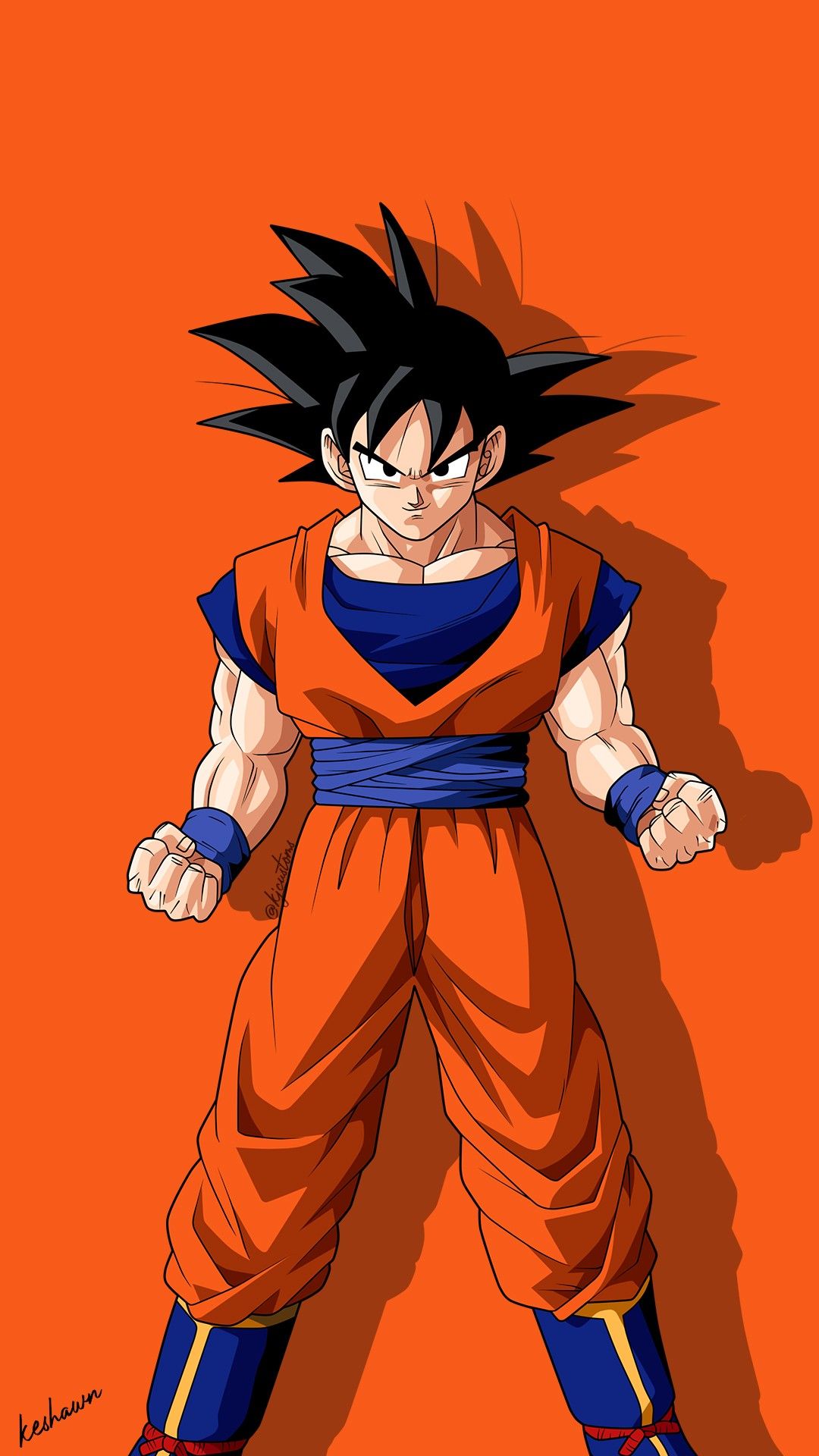 Goku Orange Wallpaper. Dragon ball