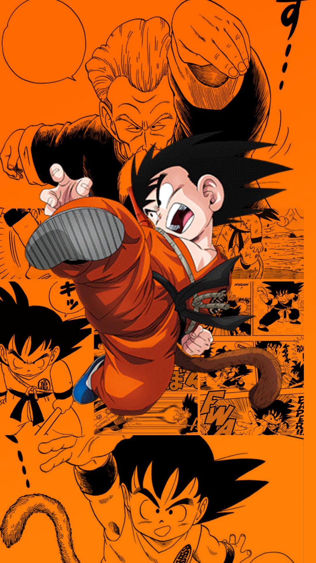 Kid Goku Wallpaper I made!, r