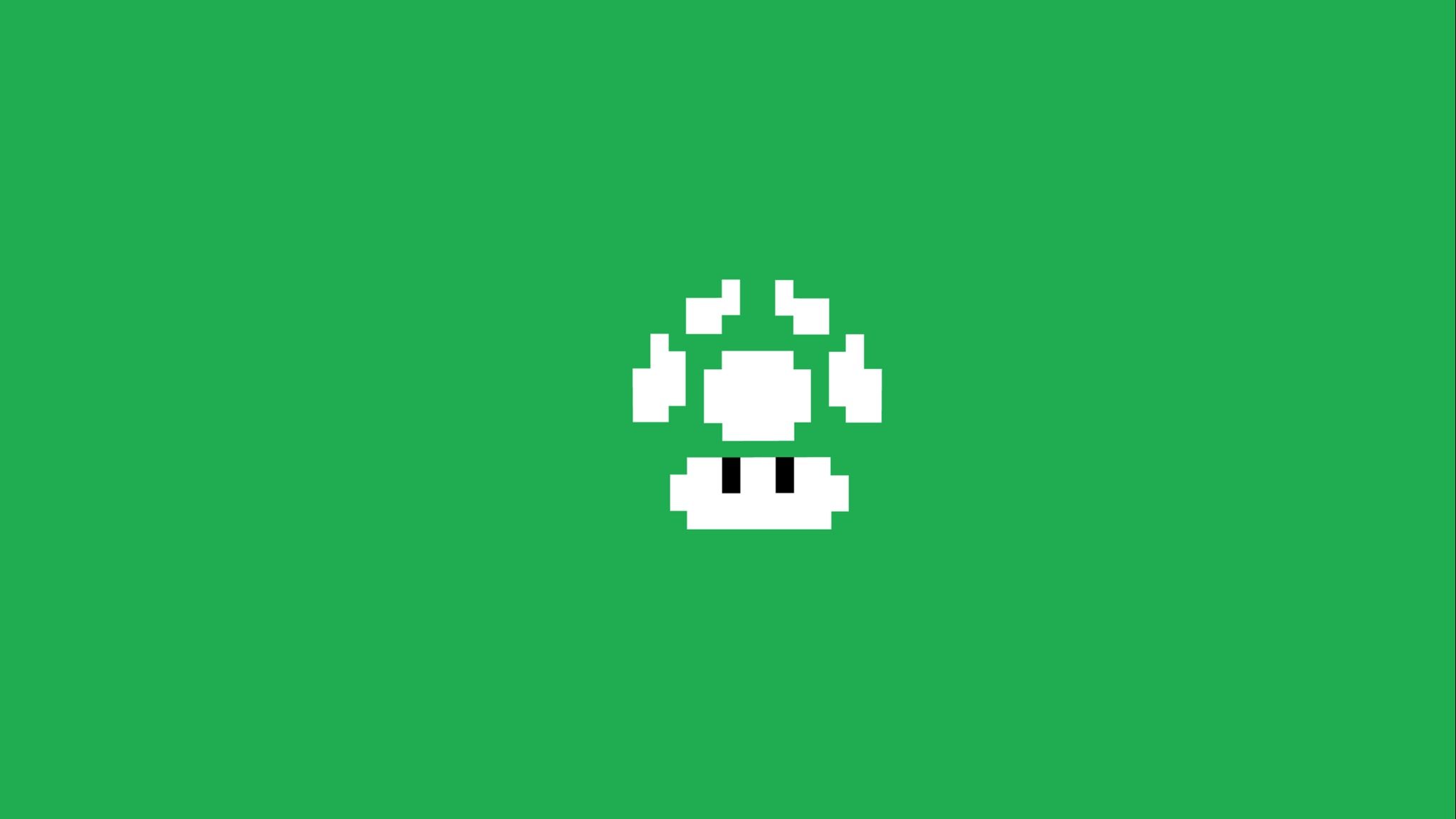 Download Super Mario Bros Minimalism HD
