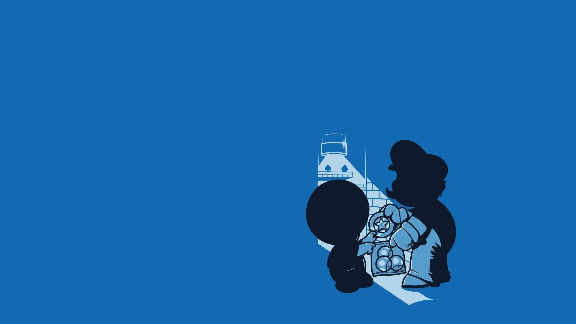 Funny Super Mario Brothers HD Wallpaper