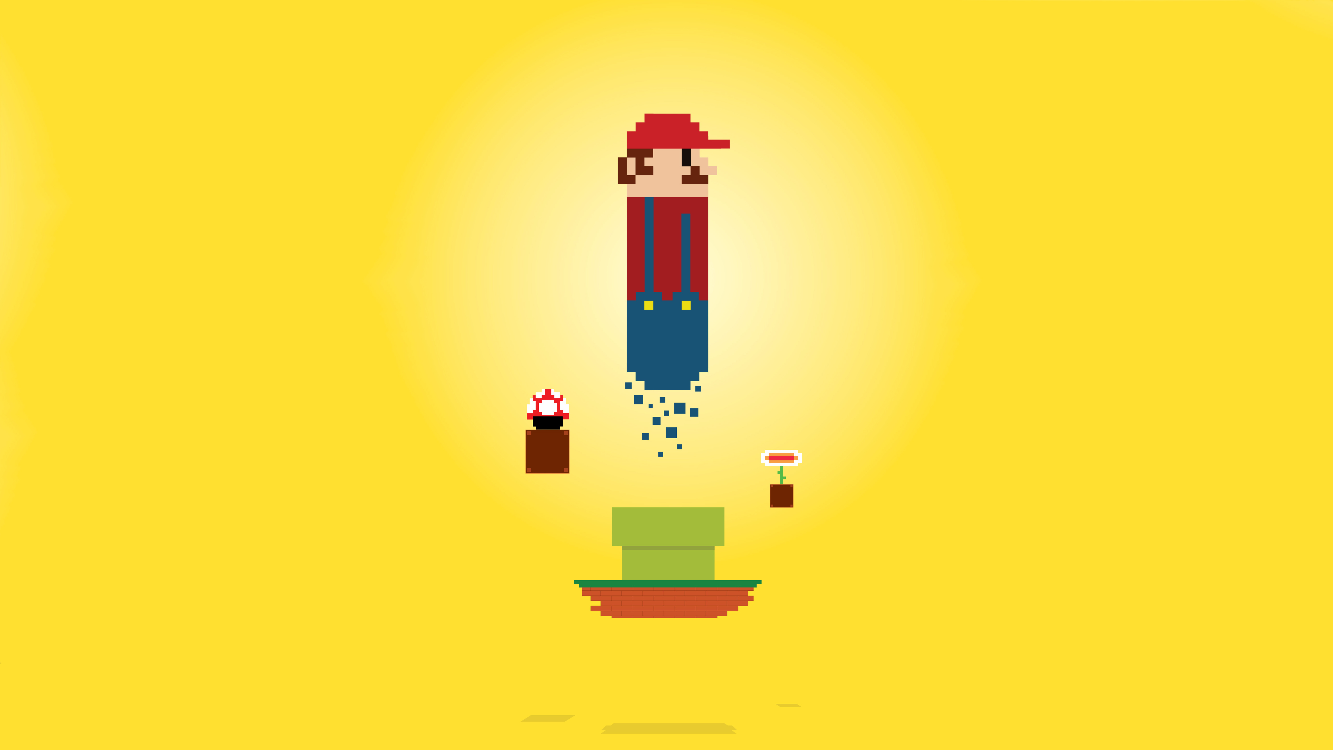 Mario Minimalist Wallpapers - Wallpaper Cave