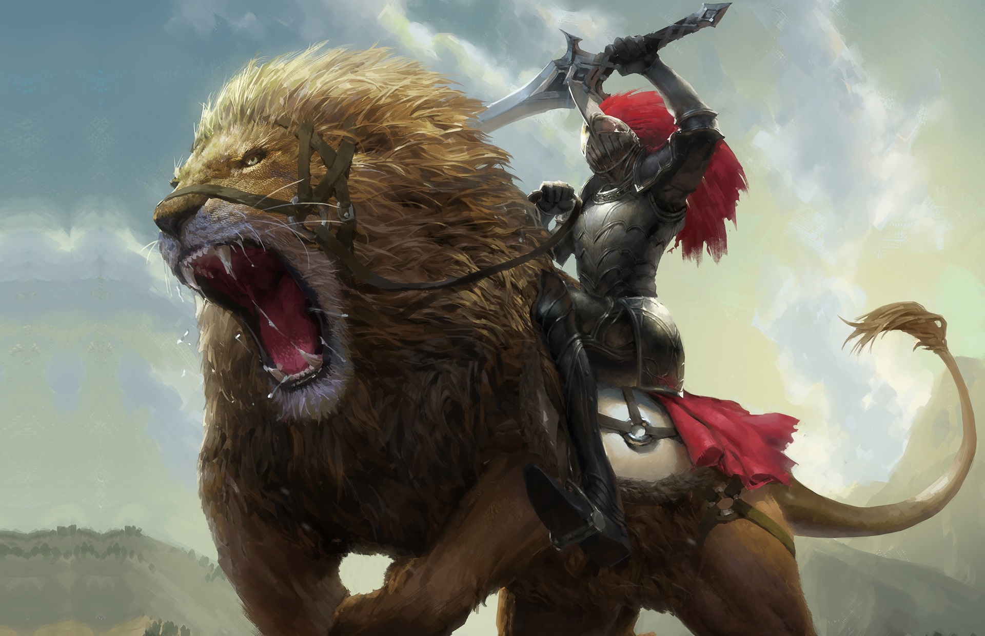 Download Armor Lion Warrior Fantasy
