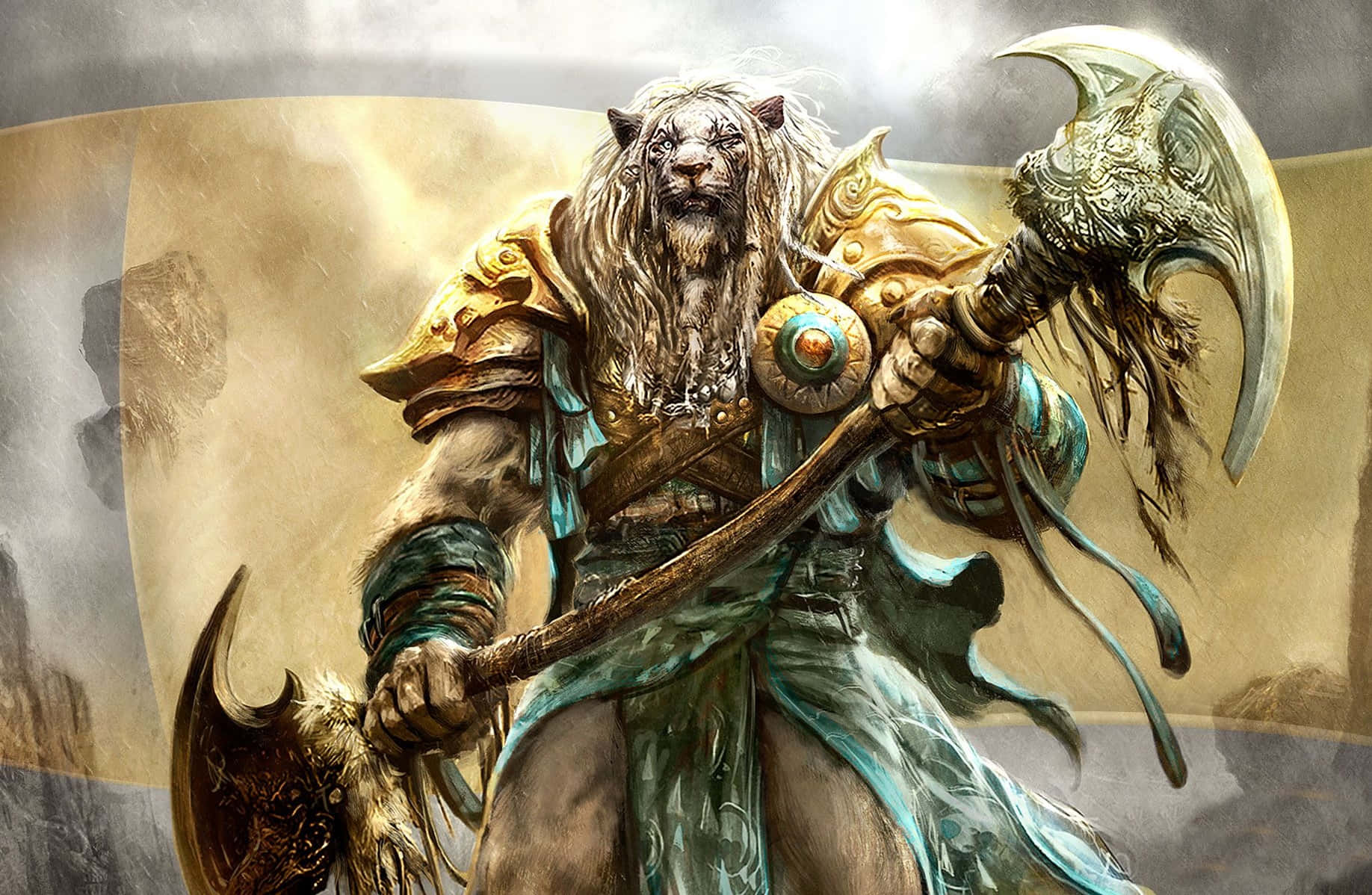 with Courage Wallpaper