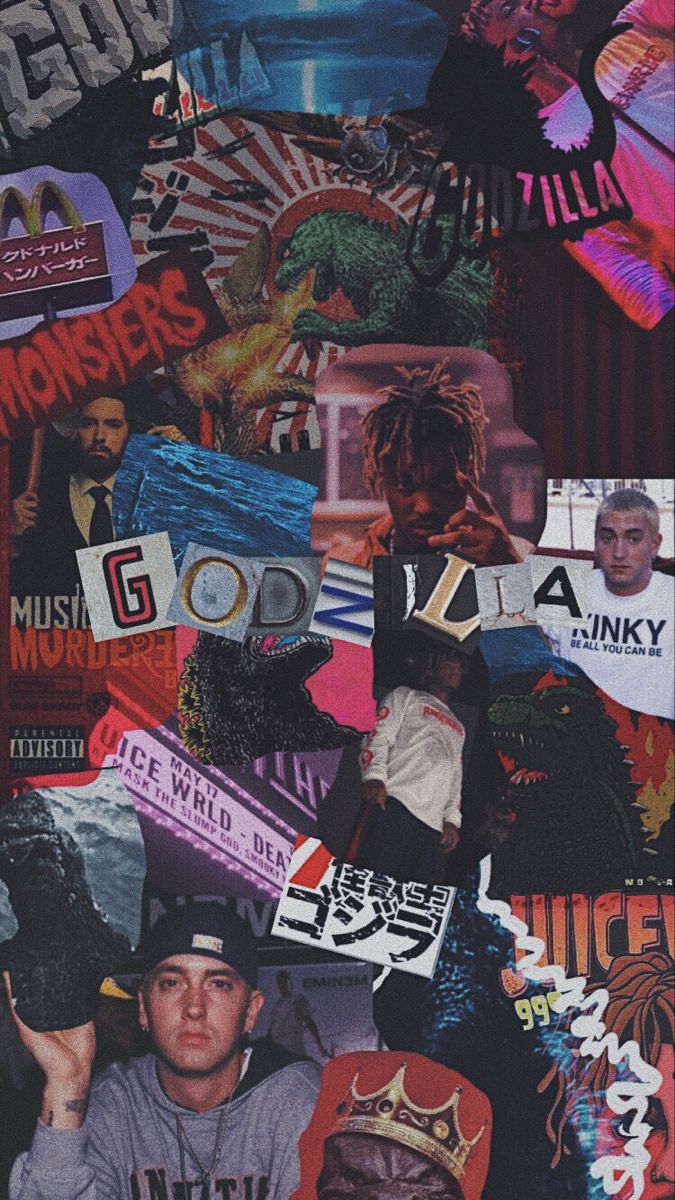 Godzilla Eminem ft. Juice WRLD Aesthetic Wallpaper