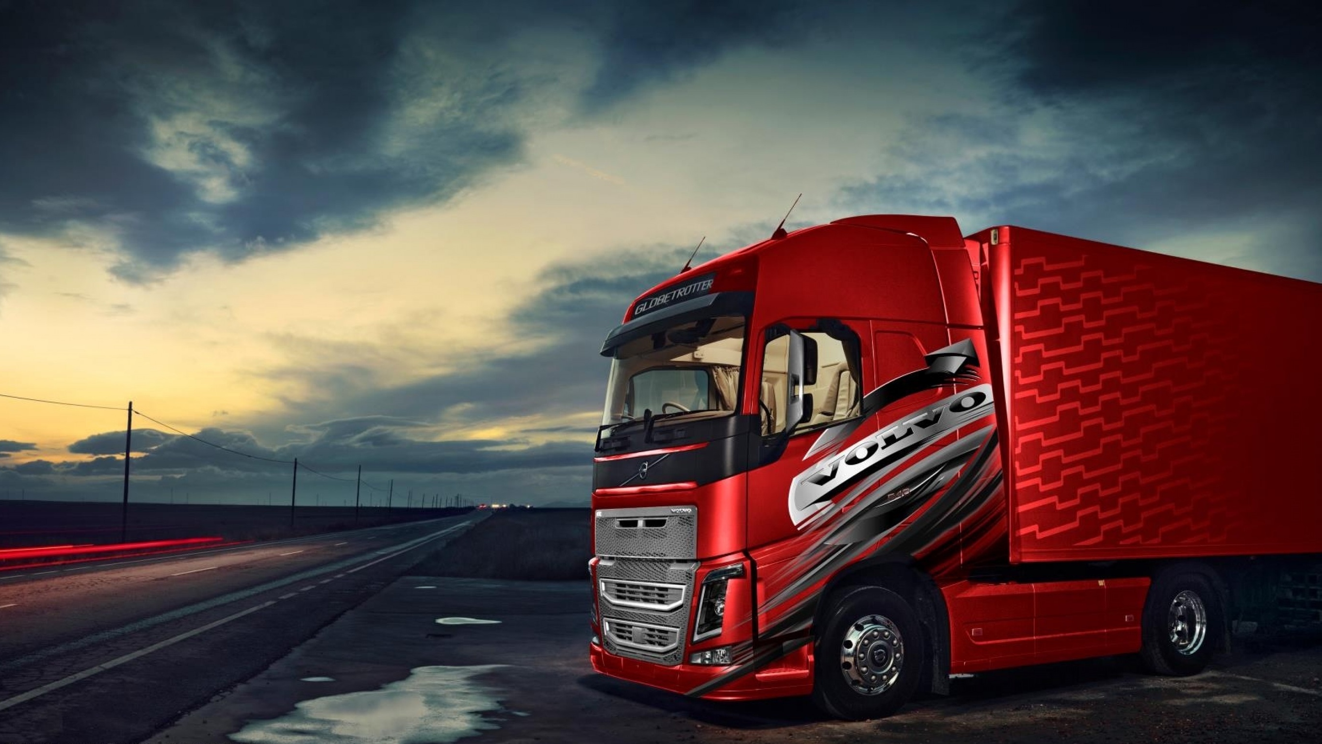 Wallpaper volvo, truck, fh16 for mobile