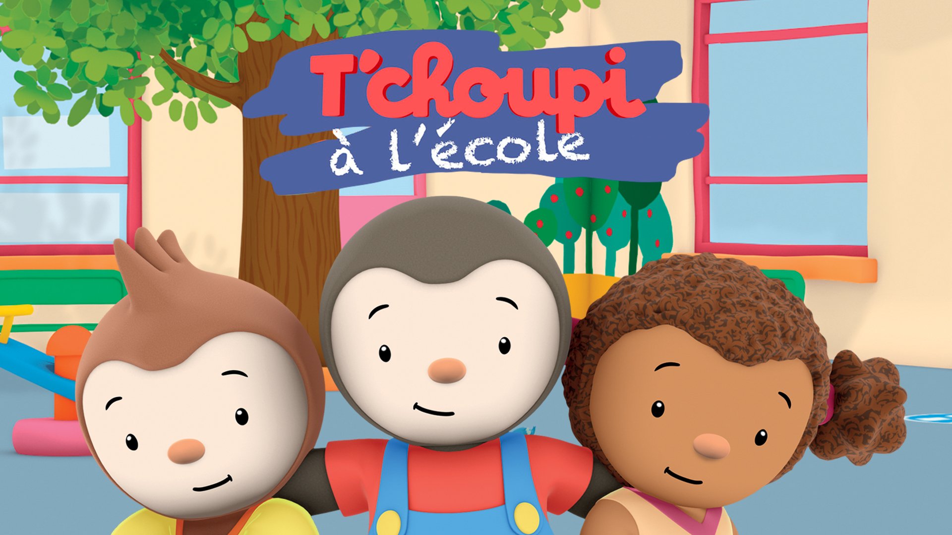 T'choupi à l'école Animé
