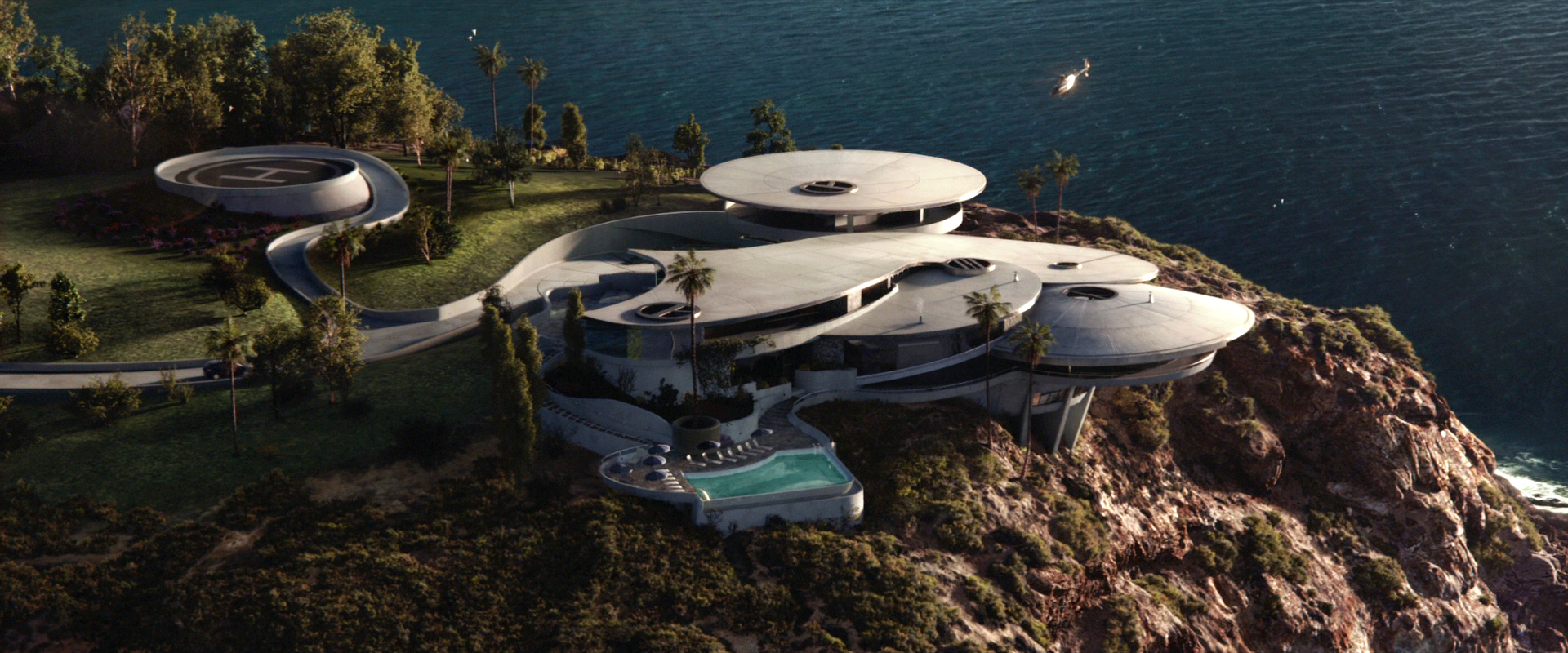 Tony stark house, Malibu mansion