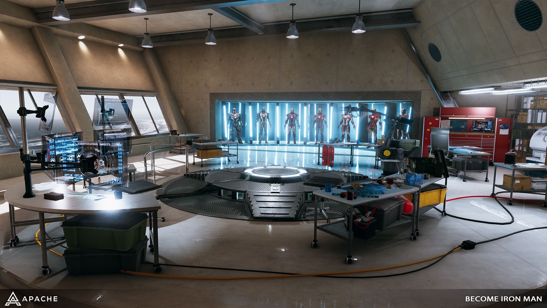 Iron man house, Tony stark house