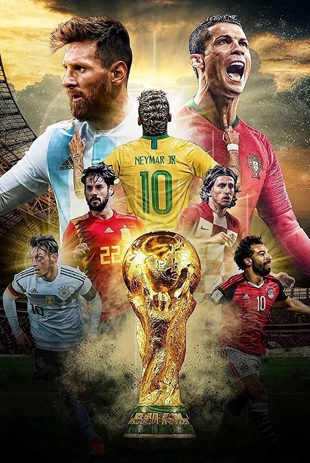 World Cup Soccer Star Poster Cristiano