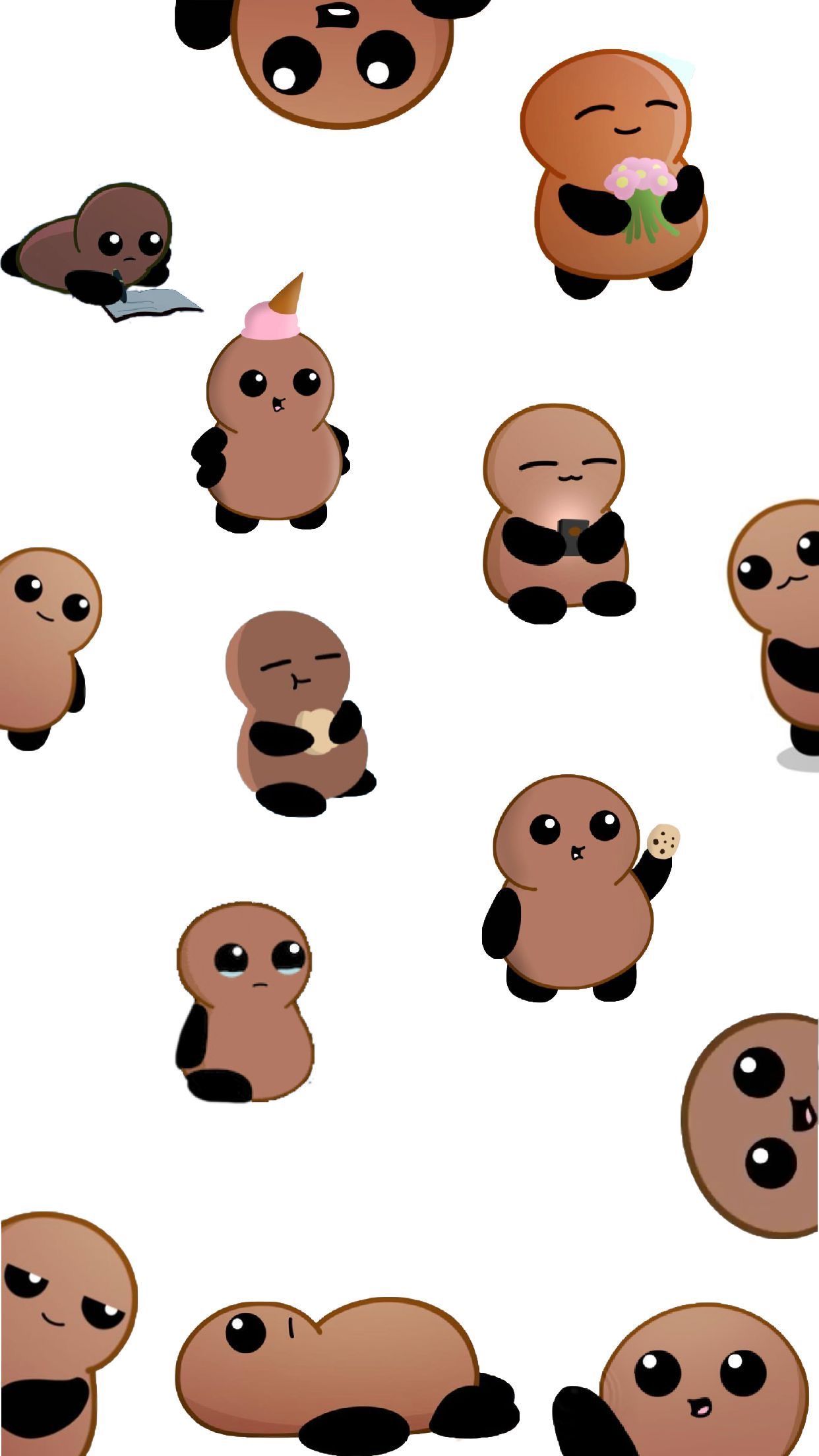 Cute Funny Cartoons Home Screen Wallpaper
