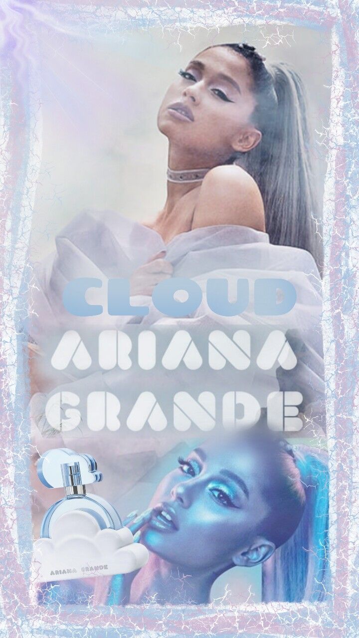 Ariana Grande Cloud Perfume Wallpaper