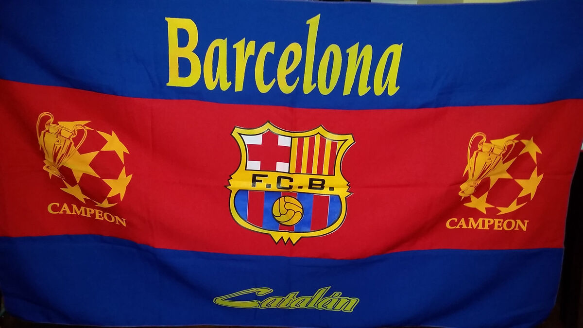 BANDERAS DEL BARCELONA EQUIPO