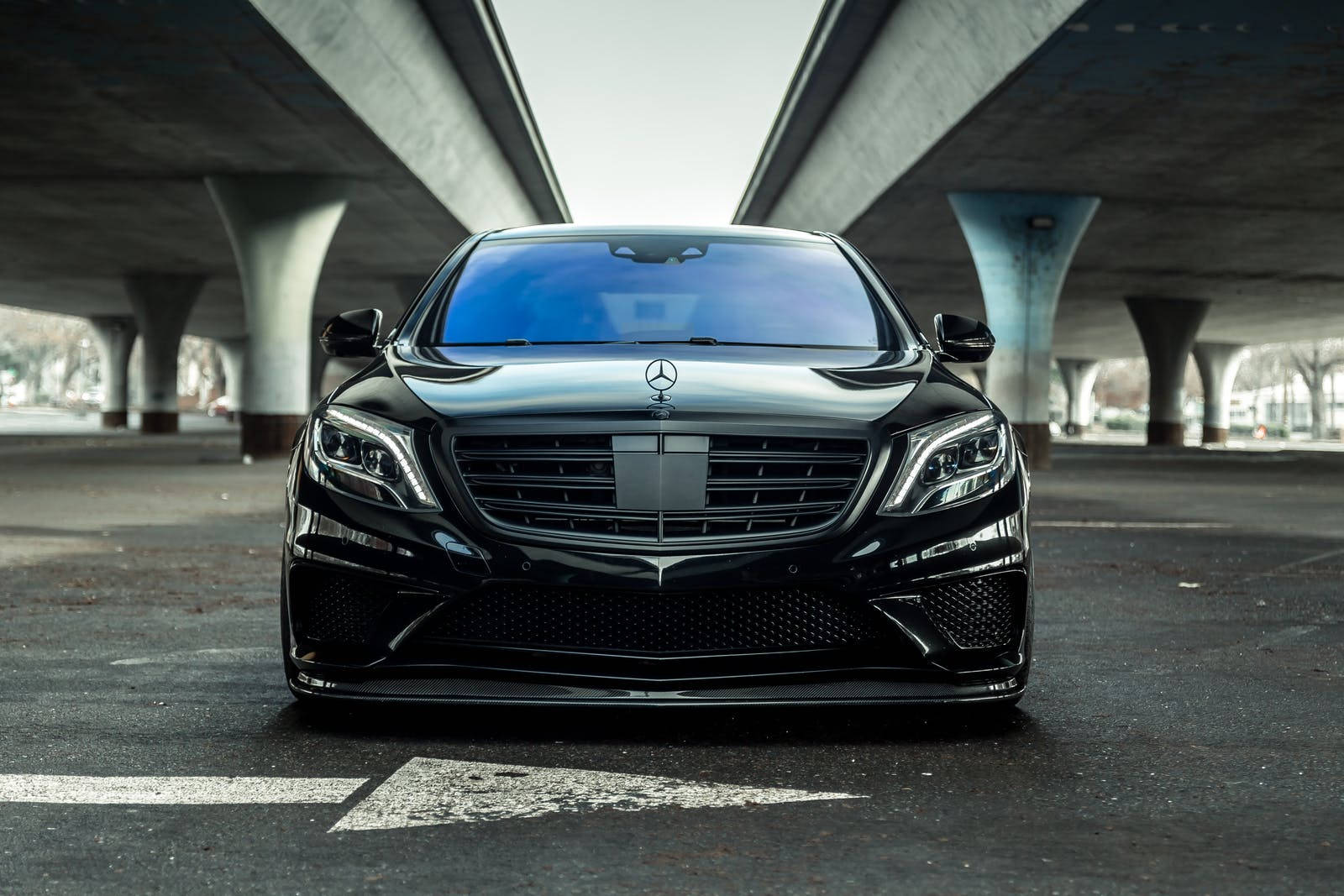 Download Black Mercedes S63 AMG Luxury