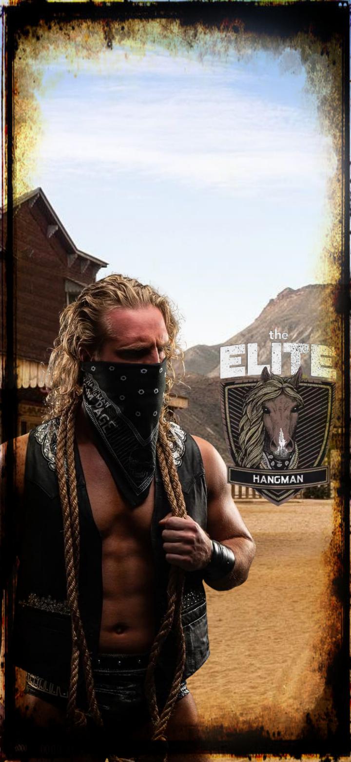 custom Hangman Adam Page wallpaper