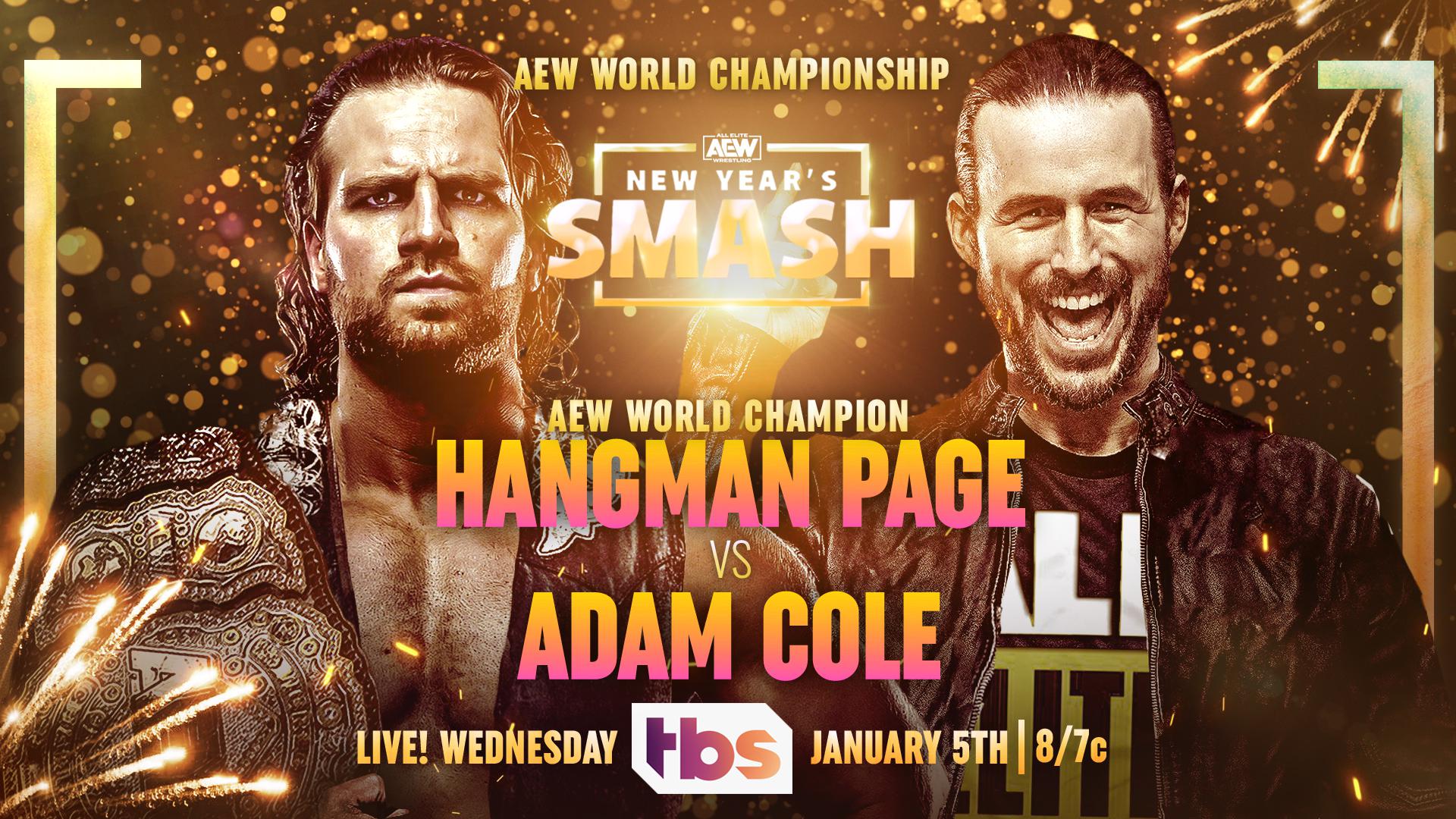 design for AEW New Year's Smash 2022