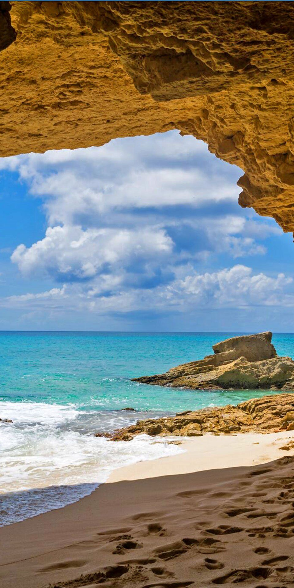 secluded beach whe