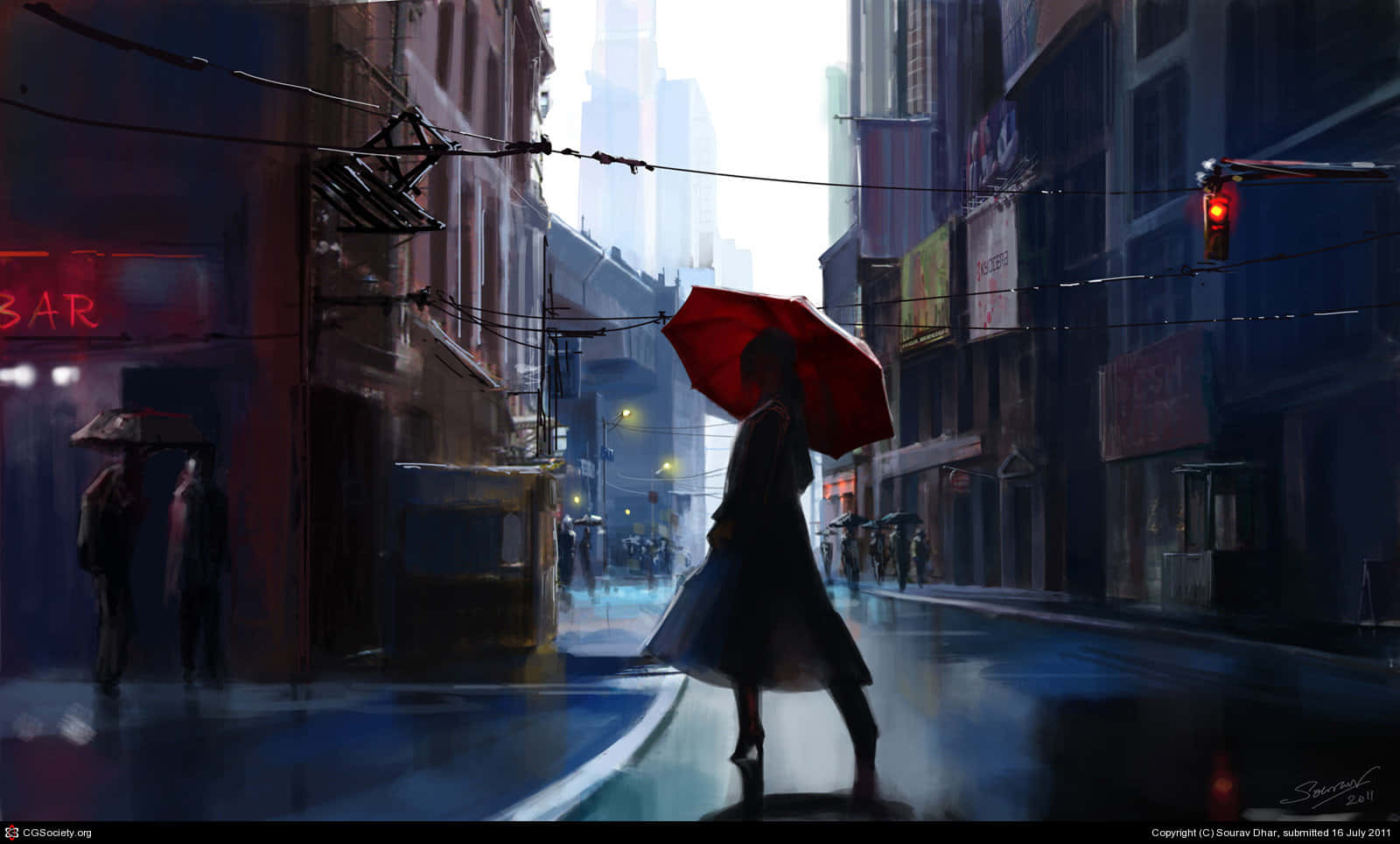 Urban Fantasy Art Wallpaper