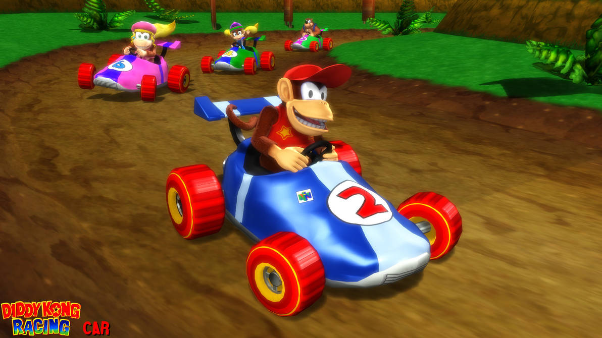 MMD Model) Car (Diddy Kong Racing