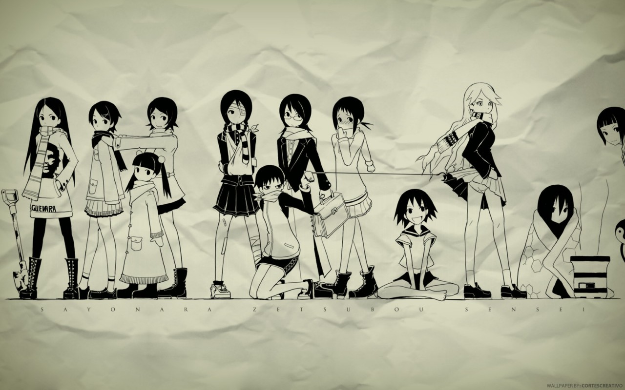 Sayonara Zetsubou Sensei Wallpapers - Wallpaper Cave