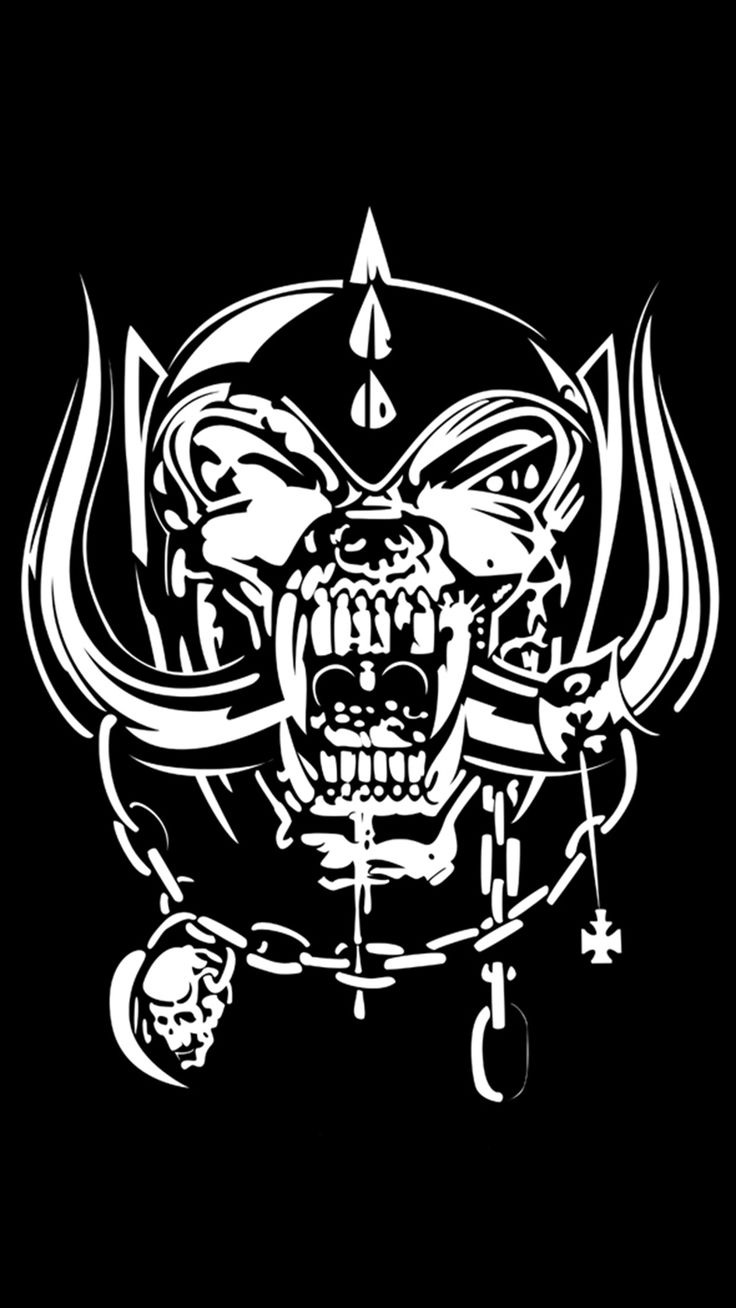Motörhead Logo Wallpaper for iPhone 11