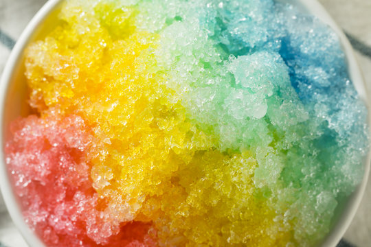 Shaved Ice Background Image