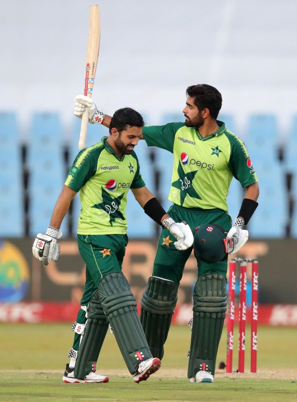 Babar and Rizwan Lead Pakistan to